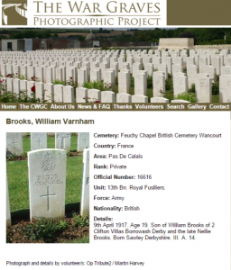 1917 - The War Graves Photographic Project