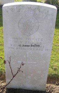 William Varnham Brooks' grave