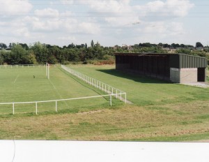 The ground at Borrowash Victoria Football Club ( The Vic’s)