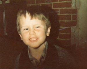 Eddie as a little boy