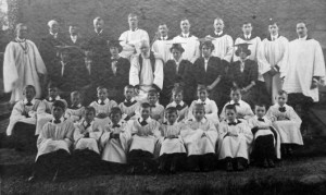 Ockbrook choir 1911-1913. 