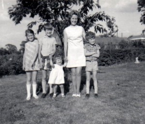 Ann with her children